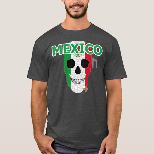 HANDSKULL Mexiko T - Shirt Basic B2 (Vorderseite)