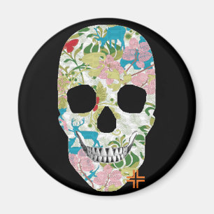 HANDSKULL Natur Och Kultur Rundmagnet B2 Magnet