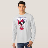 HANDSKULL Nepal Long Sleeve T - Shirt B2 (Vorne ganz)