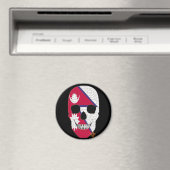 HANDSKULL Nepal Rundmagnet B2 Magnet (In Situ (Geschirrspüler))