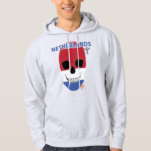HANDSKULL Niederlande Hooded Sweatshirt B2 (Vorderseite)