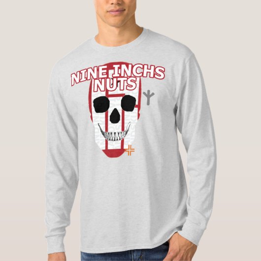 HANDSKULL Nine Inchs Nuts Long Sleeve T - Shirt B2 (Vorderseite)