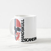 HANDSKULL Norwegen Classic Tasse O4 (Vorderseite Links)