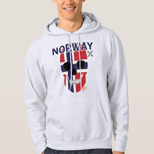 HANDSKULL Norwegen Hooded Sweatshirt B2 (Vorderseite)