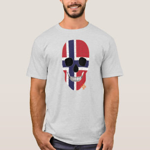 HANDSKULL Norwegen T - Shirt Basic B2