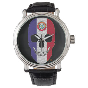 HANDSKULL Paraguay Uhrenleder B2 Armbanduhr