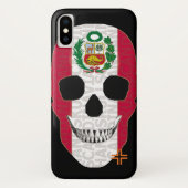 HANDSKULL Peru Gehäuse iPhone X B2 Case-Mate iPhone Hülle (Rückseite)