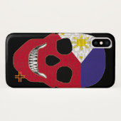 HANDSKULL Philippinen Case iPhone X B2 (Rückseite (Horizontal))
