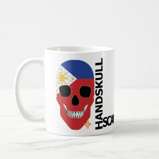 HANDSKULL Philippinen Classic Tasse O4 (Links)