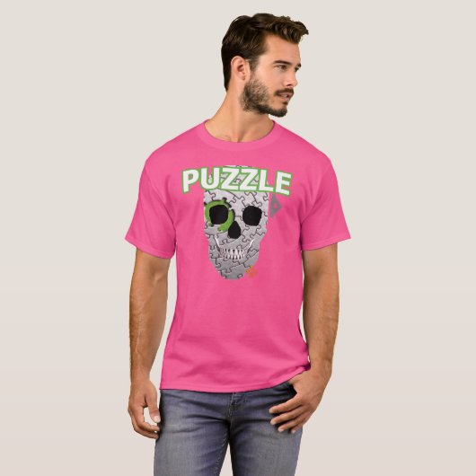 HANDSKULL Puzzle T - Shirt Basic B2 (Vorne ganz)