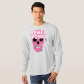 HANDSKULL Rebel Pink Long Sleeve T - Shirt B2 (Vorne ganz)