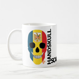 HANDSKULL Rumänien Classic Tasse O4