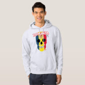 HANDSKULL Rumänien Hooded Sweatshirt B2 (Vorne ganz)