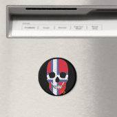 HANDSKULL Runder Magnet B2 (In Situ (Geschirrspüler))