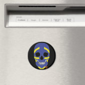 HANDSKULL Runder Magnet B2 (In Situ (Geschirrspüler))