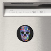 HANDSKULL Runder Magnet B2 (In Situ (Geschirrspüler))