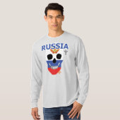 HANDSKULL Russian Long Sleeve T - Shirt B2 (Vorne ganz)