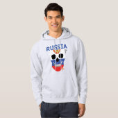HANDSKULL Russisch Hooded Sweatshirt B2 (Vorne ganz)