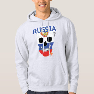 HANDSKULL Russisch Hooded Sweatshirt B2