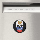 HANDSKULL Russischer Rundmagnet B2 Magnet (In Situ (Geschirrspüler))