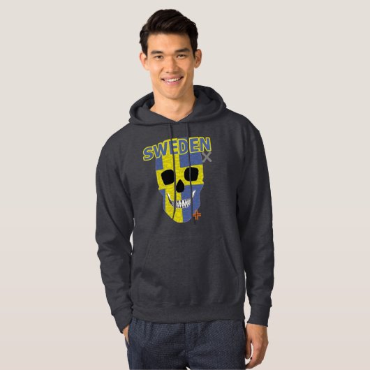 HANDSKULL Schweden Hooded Sweatshirt B2 (Vorne ganz)