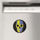 HANDSKULL Schweden Rundmagnet B2 Magnet (In Situ (Geschirrspüler))