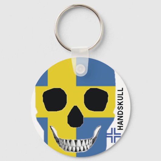 HANDSKULL Schweden - Schlüsselanhänger (Vorderseite)