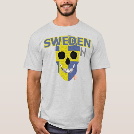 HANDSKULL Schweden T - Shirt B2 (Vorderseite)
