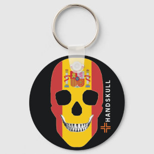 HANDSKULL Spanien, glücklicher Schädel, spanische  Schlüsselanhänger
