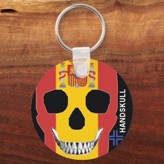 HANDSKULL Spanien - Schlüsselanhänger (Vorderseite)