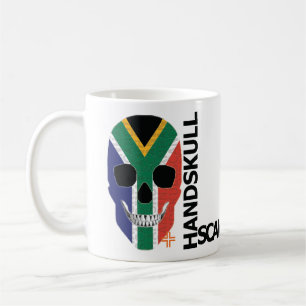 HANDSKULL Südafrika Klassische Tasse O4