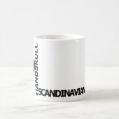 HANDSKULL Svart Kors Classic Tasse O4 (Mittel)