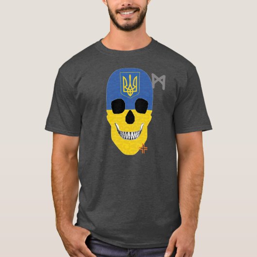 HANDSKULL Ukraine T - Shirt B2 (Vorderseite)