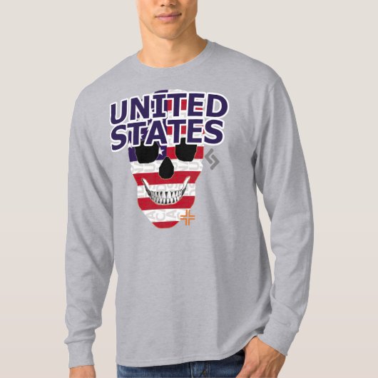 HANDSKULL USA Long Sleeve T - Shirt B2 (Vorderseite)