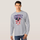 HANDSKULL USA Long Sleeve T - Shirt B2 (Vorne ganz)