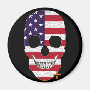 HANDSKULL USA Rundmagnet B2 Magnet