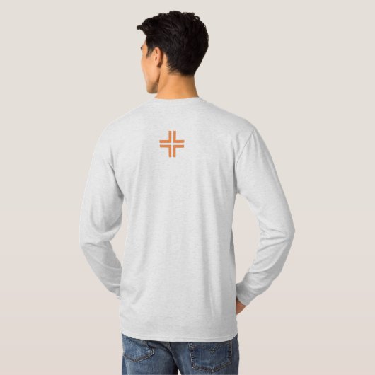 HANDSKULL Utopia Long Sleeve T - Shirt B2 (Schwarz voll)