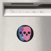 HANDSKULL Valentinrendmagnet B2 Magnet (In Situ (Geschirrspüler))