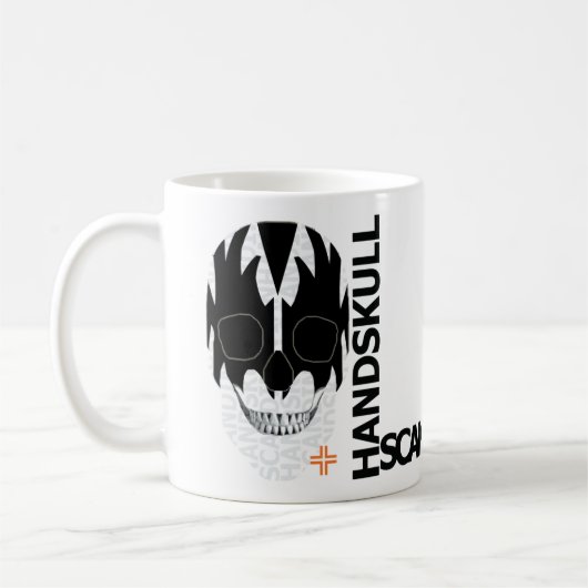 HANDSKULL Vampire Classic Tasse O4 (Links)