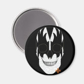 HANDSKULL Vampire Runder Magnet B2 (Vorderseite/Rückseite)