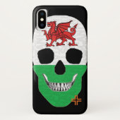 HANDSKULL Wales Gehäuse iPhone X B2 Case-Mate iPhone Hülle (Rückseite)