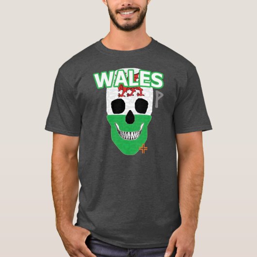 HANDSKULL Wales T - Shirt Basic B2 (Vorderseite)