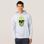 HANDSKULL Web Green Hooded Sweatshirt B2 (Vorne ganz)
