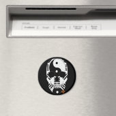 HANDSKULL Yin Yang Rundmagnet B2 Magnet (In Situ (Geschirrspüler))