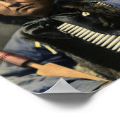HANDSOME AMERIKANISCHE UREINWOHNER POSTER (Ecke)
