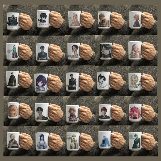 Handsome Anime Typ Kaffeetasse