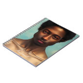 Handsome Black Man Journal Notizblock (Linke Seite)