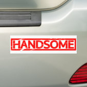 Handsome Briefmarke Autoaufkleber (Auf Auto)