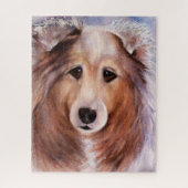 Handsome Collie Mix Puzzle (Vertikal)