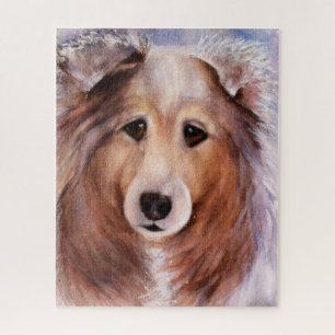 Handsome Collie Mix Puzzle